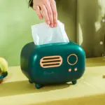 Retro Radio Model Tissue Box Desktop Paper Holder Vintage Dispenser Storage Napkin Case Organizer Ornament Craft 05e39549 43f7 4ca2 a174 44ca9c82265e