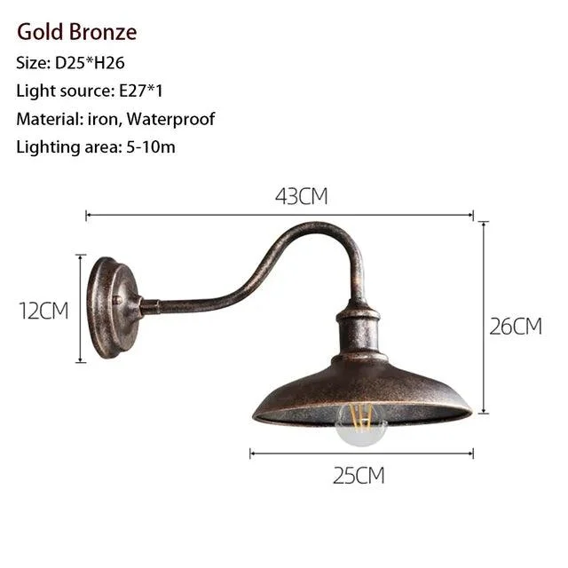 Retro Wall Lamp Outdoor Waterproof Wall Light Vintage American Country Garden Sconce Doorway Courtyard Industrial Rust.jpg 640x640 F953aab9 Dad3 4bd6 856c 9c74c47e3702