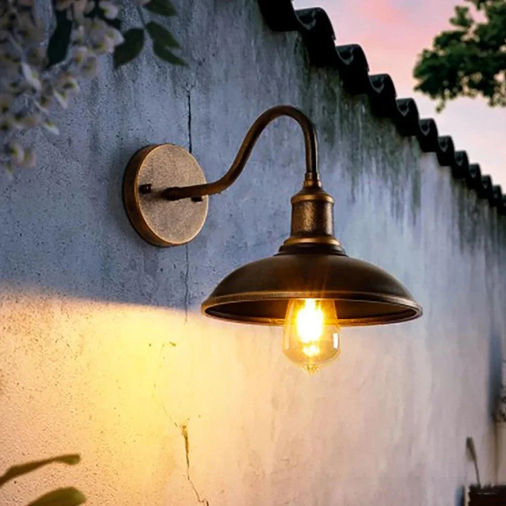 Retro Wall Lamp Outdoor Waterproof Wall Light Vintage American Country Garden Sconce Doorway Courtyard Industrial Rust 8380af06 7ef1 4b24 A68b F3d50648ae9c