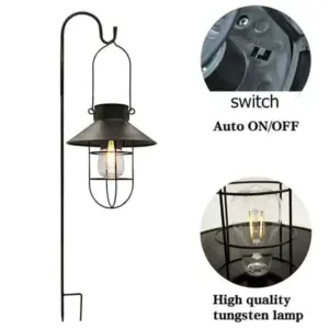 HeritageSolar - Retro Outdoor Solar Lantern