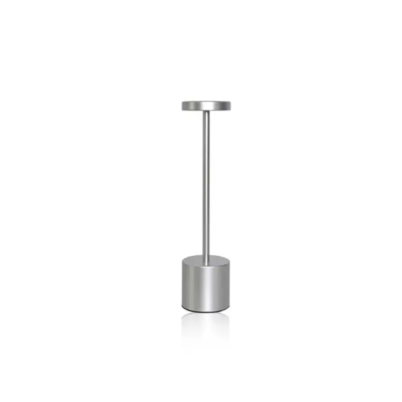 Retro3ColorTouchRestaurantStyleTableLampsilver