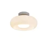 RetroAmberRoundGlassCeilingLight Homdiy