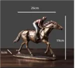 RetroArtHorseSculpturesandStatuesFigurineforLivingRoom Homeko1