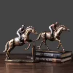 RetroArtHorseSculpturesandStatuesFigurineforLivingRoom Homeko2
