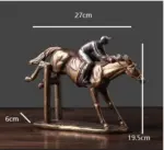 RetroArtHorseSculpturesandStatuesFigurineforLivingRoom Homeko7