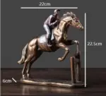 RetroArtHorseSculpturesandStatuesFigurineforLivingRoom Homeko8