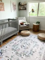 RetroBohoBirdFloralRugCarpetLargeAreaLivingRoomBalcony Homeko5