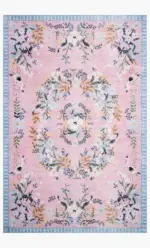 RetroBohoBirdFloralRugCarpetLargeAreaLivingRoomBalcony Homeko8