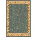 RetroFlowerRugCarpetSoftComfortableforBedroomDecoration Homeko10