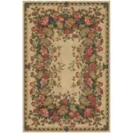 RetroFlowerRugCarpetSoftComfortableforBedroomDecoration Homeko11