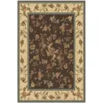 RetroFlowerRugCarpetSoftComfortableforBedroomDecoration Homeko8