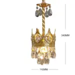 RetroFrenchGoldCrystalChandelier_1 RetroFrenchGoldCrystalChandelier