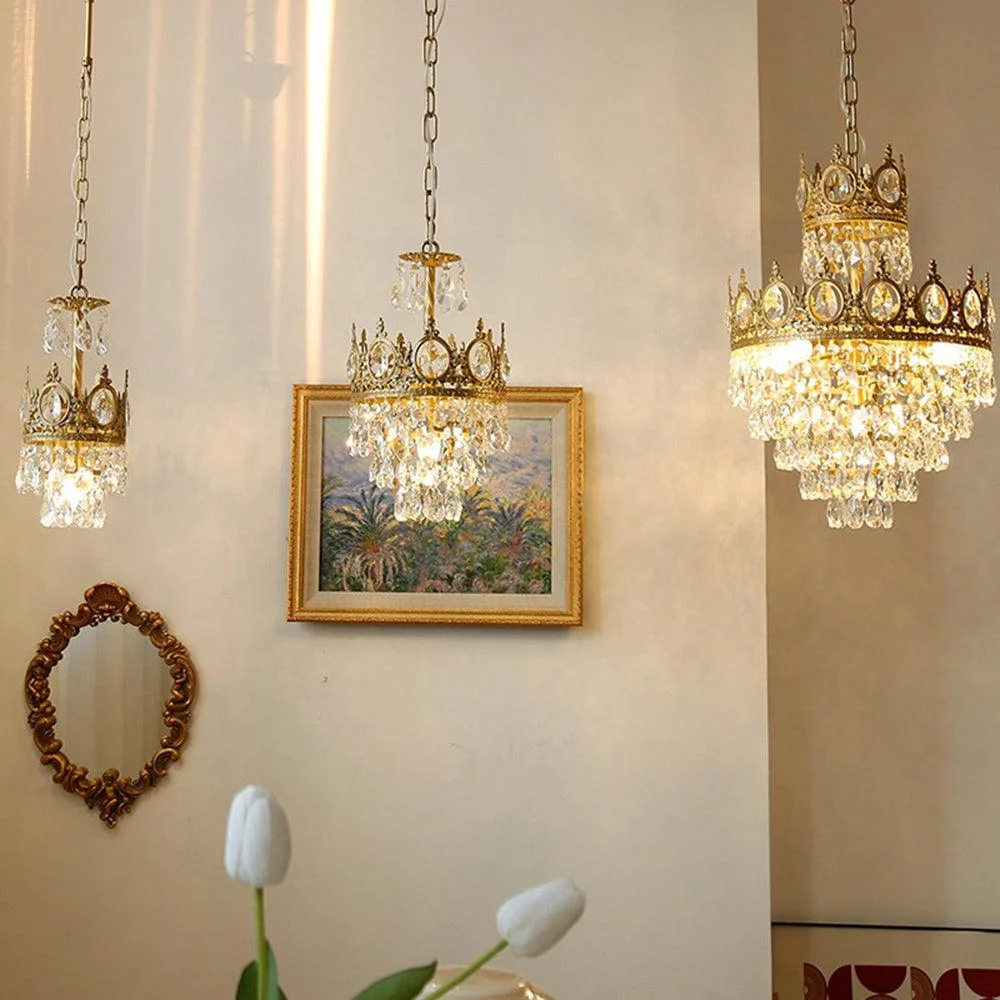 Retrofrenchgoldcrystalchandelier 9