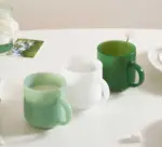 RetroFreshBorosilicateGlassJadeMug