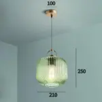 RetroGreenLanternGlassPendantLamp_14 RetroGreenLanternGlassPendantLamp