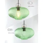RetroGreenLanternGlassPendantLamp_7 RetroGreenLanternGlassPendantLamp