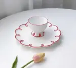 RetroHandmadeCeramicPlatesBowlSet
