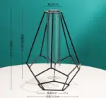 RetroIndustrialMetalWireSilhouetteVases