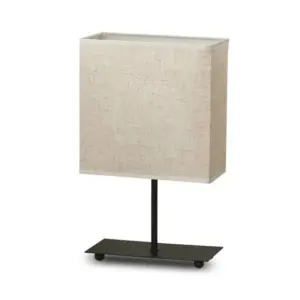 Retro Japanese Fabric Table Lamp USB Dimmable Lighting Bedside