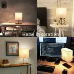 RetroJapaneseFabricTableLampUSBDimmableLightingBedside Homeko6