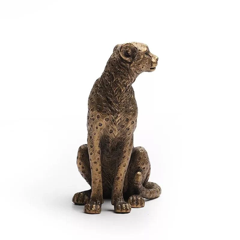 Retro Leopard Figurine - Homeko