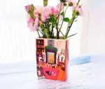 Retro Little Women Ceramic Book Vase