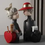 RetroModernLadyDecorativeVase-Homeko11 RetroModernLadyDecorativeVase Homeko11
