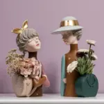 RetroModernLadyDecorativeVase-Homeko4 RetroModernLadyDecorativeVase Homeko4