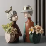 RetroModernLadyDecorativeVase-Homeko9 RetroModernLadyDecorativeVase Homeko9