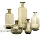 RetroSmokeyGreyBubbleGlassVase_14 RetroSmokeyGreyBubbleGlassVase