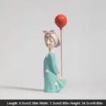 RetroStyleGirlWithBalloons-Homeko11 RetroStyleGirlWithBalloons Homeko11