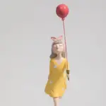 RetroStyleGirlWithBalloons-Homeko3 RetroStyleGirlWithBalloons Homeko3