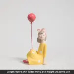 RetroStyleGirlWithBalloons-Homeko8 RetroStyleGirlWithBalloons Homeko8