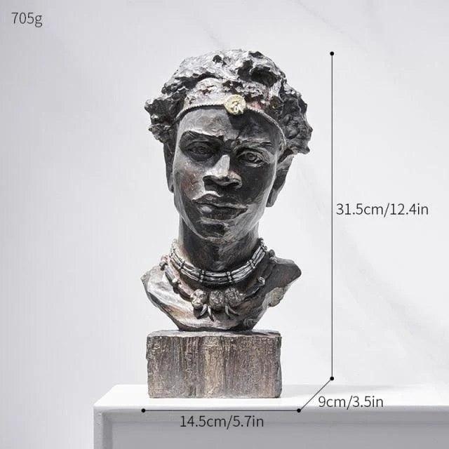 Retro Tribal African Figurines - Homeko