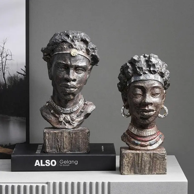 RetroTribalAfricanFigurines Homeko7