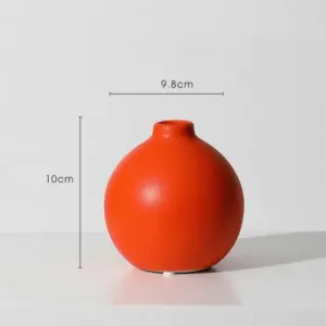 Retro Vibrant Mini Ceramic Vase - ISTANBULLU LTD