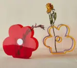 RetroWavyFlowerAcrylicVase_1 RetroWavyFlowerAcrylicVase