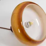 RetroWoodenYellowDomeKitchenIslandHangingLight Homdiy