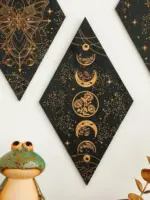 RhomboidWoodenWallDecor Homeko3