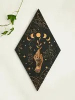 RhomboidWoodenWallDecor Homeko7