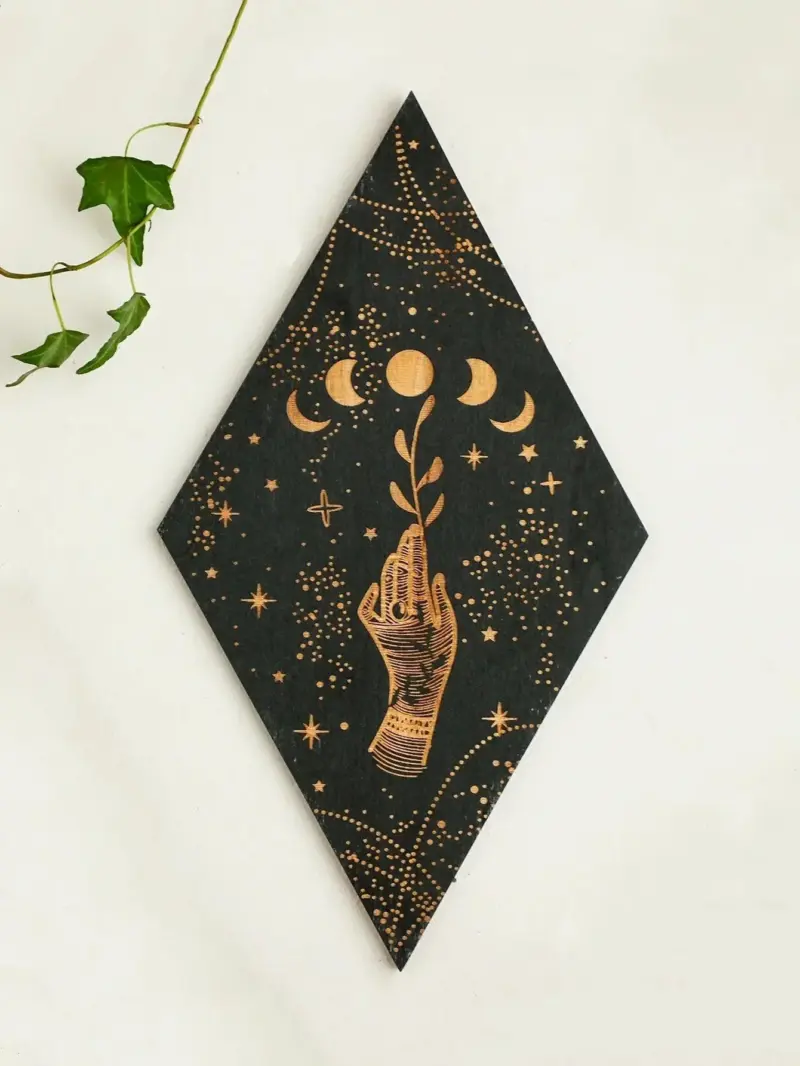RhomboidWoodenWallDecor Homeko7