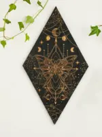 RhomboidWoodenWallDecor Homeko8