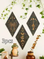 RhomboidWoodenWallDecor Homeko9