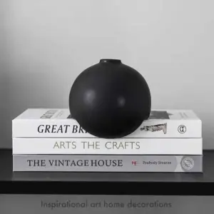 Right-Angle Spherical Sculptural Vase - ISTANBULLU LTD