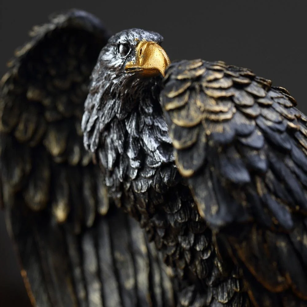 Rock Eagle Figurine - Homeko