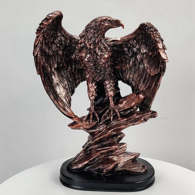 Rock Eagle Figurine - Homeko