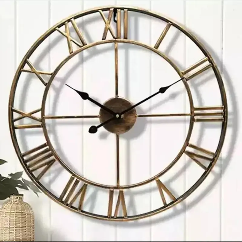 RomanNumeralRetroWallClock Homeko4