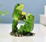 RomanticResinFrogCoupleStatue