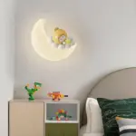 Romantische Maan Wandlamp Voor Kind Kids Slaapkamer Bed Indoor Verlichting Dier Cartoon Engel Meisje Beer Muur 84e2a88a eb6c 45d8 9077 32eb3ab58be6