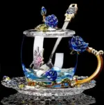 Rosace Handcrafted Tea Set Decorfaure